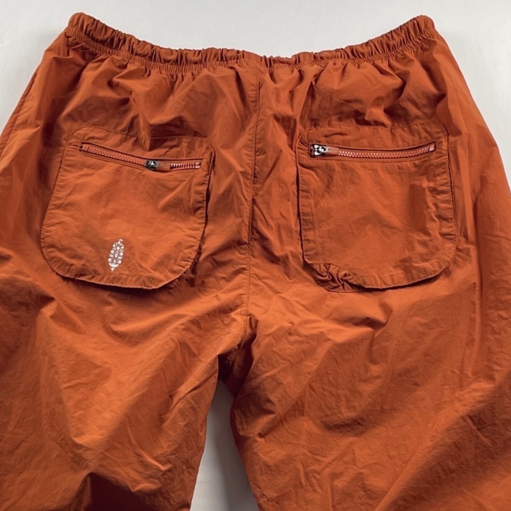 FP Movement Free People Way Home Jogger Pants Orange Side Zip XS 2246 - Picture 10 of 16